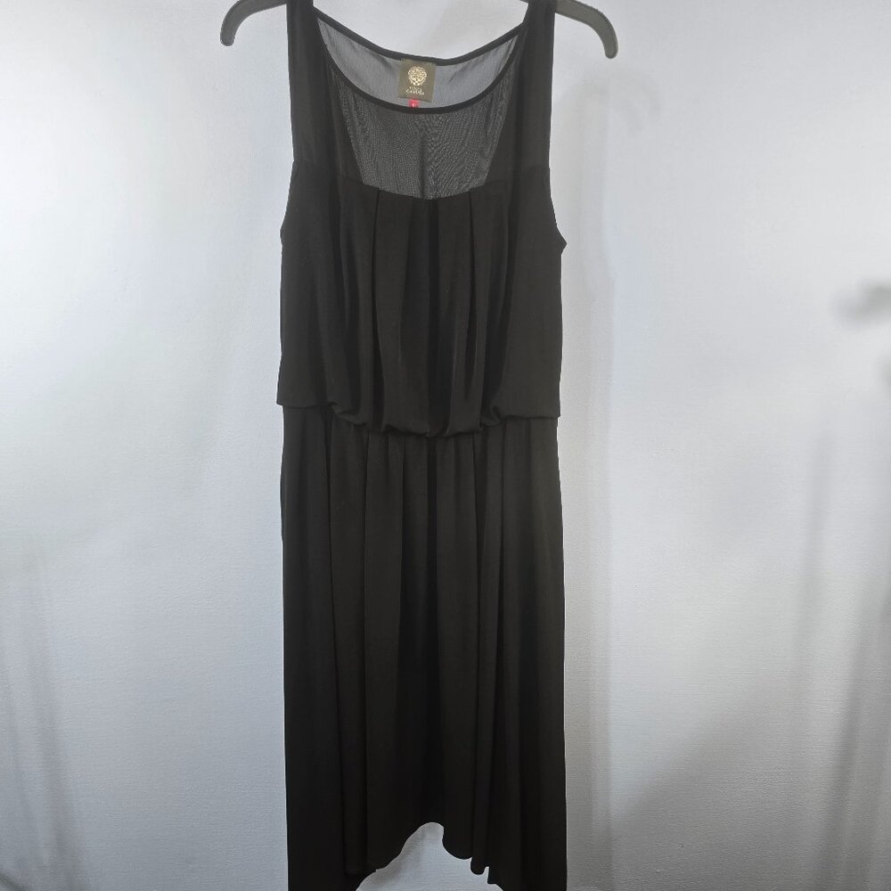 VINCE CAMUTO Pullover Sleeveless Dress w/ Pockets & Side Zipper Size 10 (P-26)
